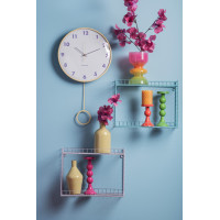 Nástenné hodiny s kyvadlom Cheeky Dome Karlsson KA6058LY, 62cm
